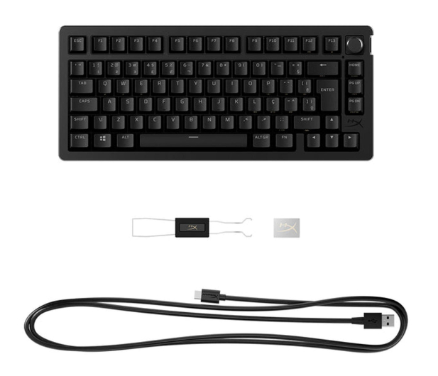 HYPERX Alloy Rise 75 Wireless 91Y91AA - 1363130 - zdjęcie 5